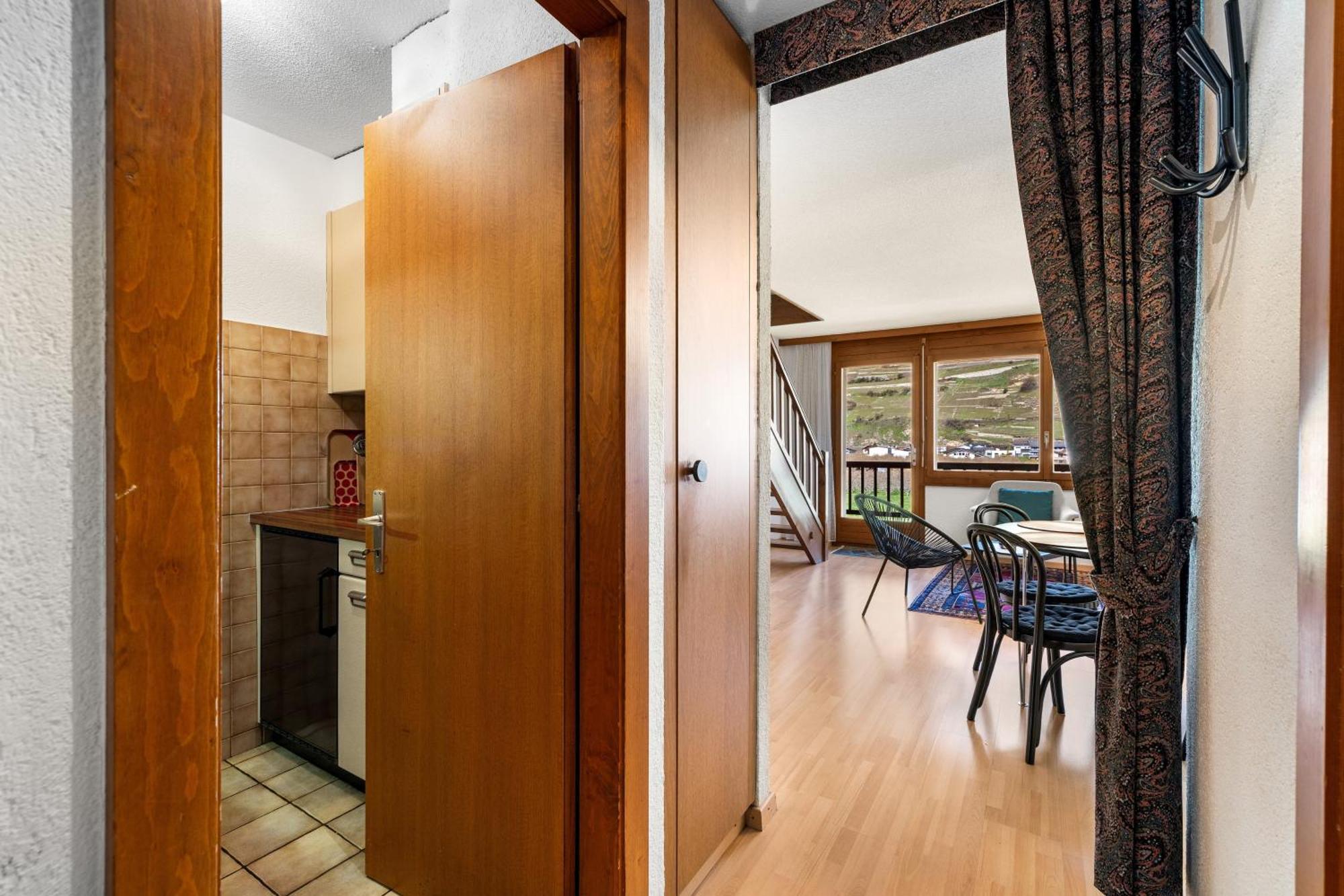 Duplex Cosy Aux Bains De Saillon Exterior foto