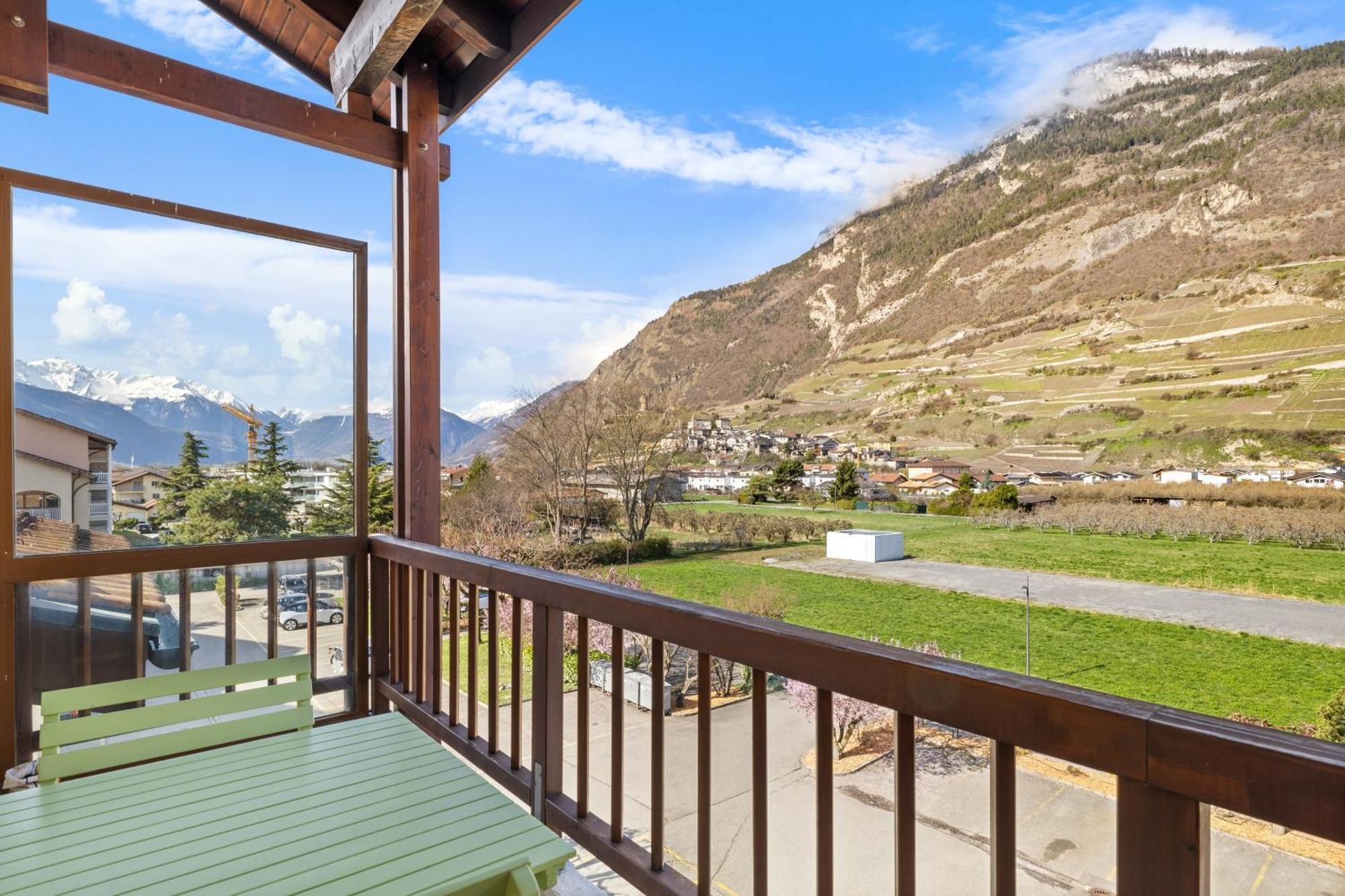 Duplex Cosy Aux Bains De Saillon Exterior foto