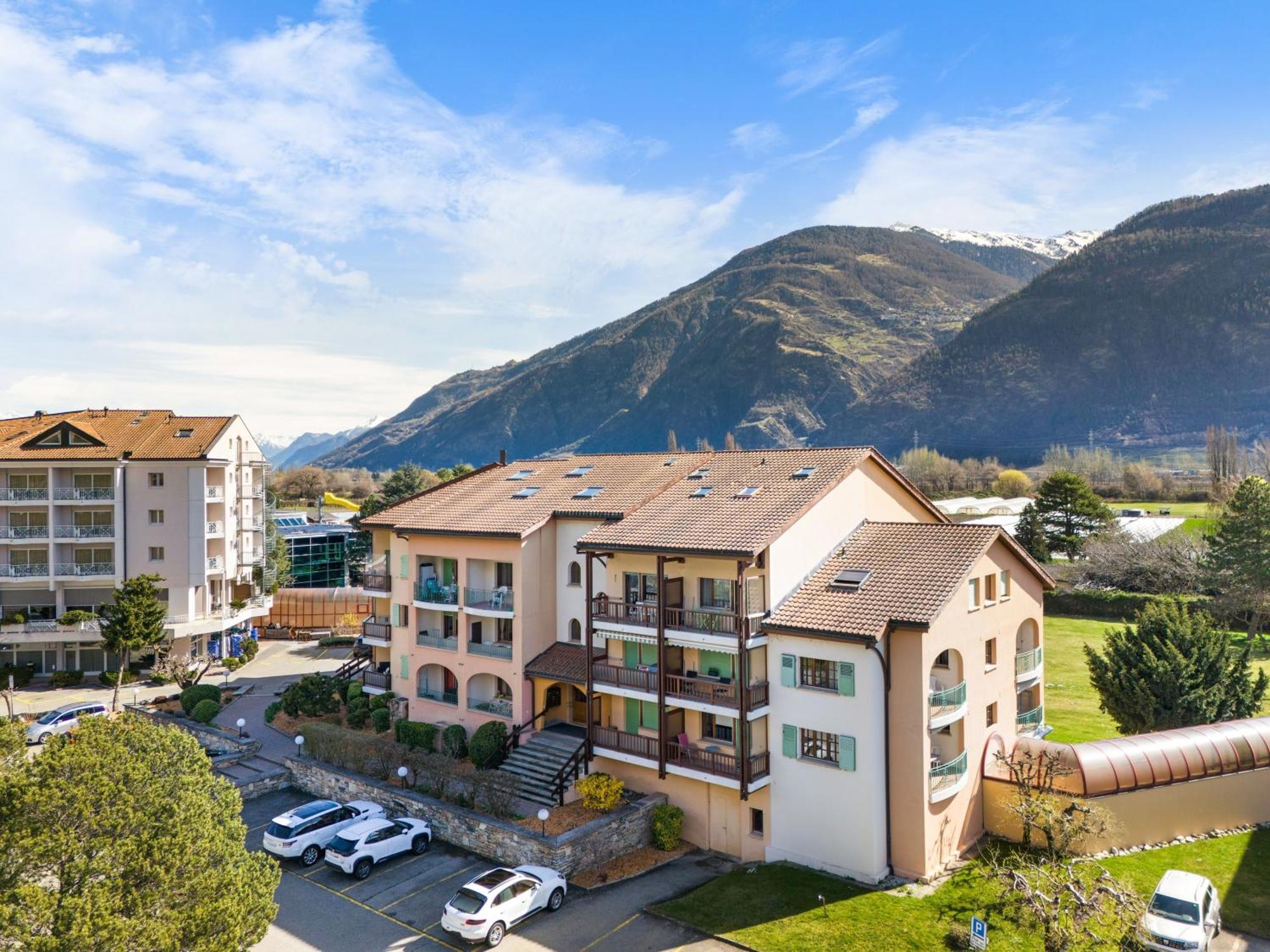 Duplex Cosy Aux Bains De Saillon Exterior foto